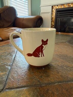 PLACE & TIME mug ~ fox ~ equestrian ~ preppy ~ New England ~ Ralph Lauren Style